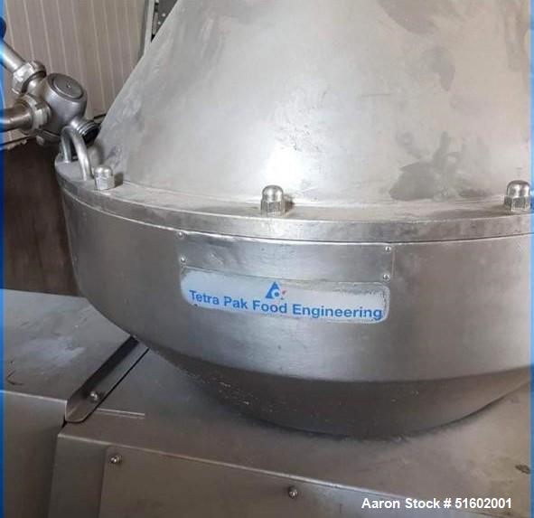 Used- Alfa Laval Desludger Disc Centrifuge