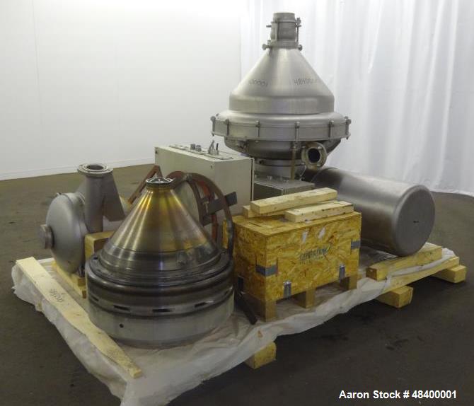 Used Alfa-Laval MRPX-418-HGV-74 Desludger Disc Centrifuge