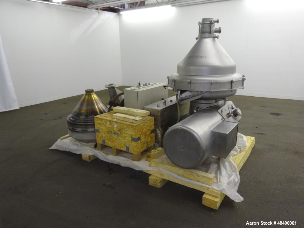 Used Alfa-Laval MRPX-418-HGV-74 Desludger Disc Centrifuge