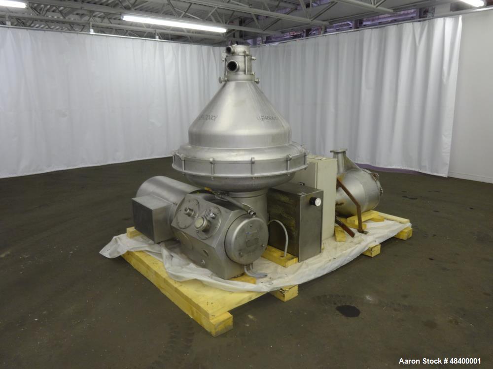 Used Alfa-Laval MRPX-418-HGV-74 Desludger Disc Centrifuge