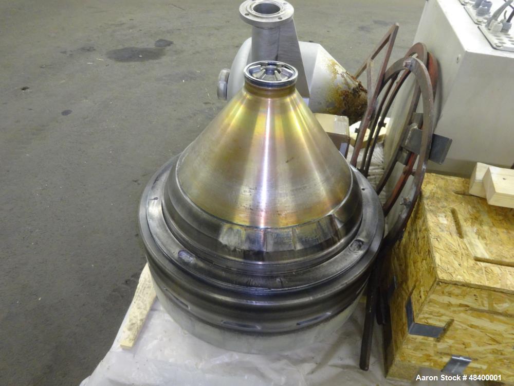 Used Alfa-Laval MRPX-418-HGV-74 Desludger Disc Centrifuge