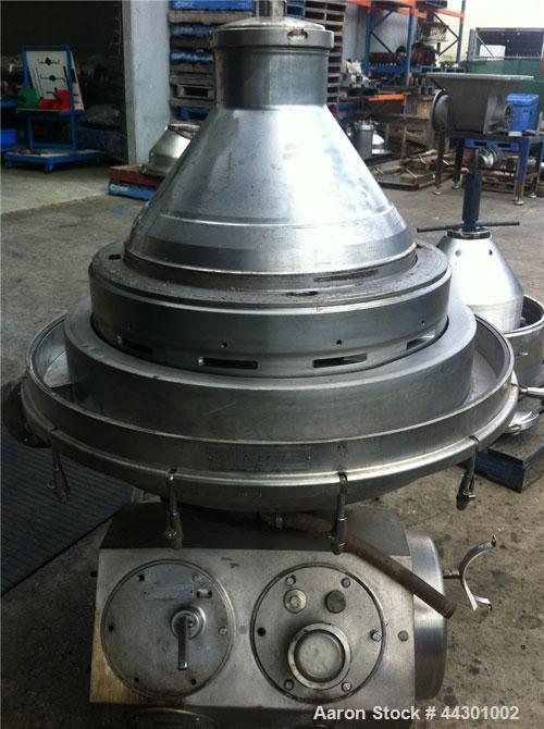 Used Alfa Laval MRPX-418-TGV-74C Desludger Disc Centrifuge
