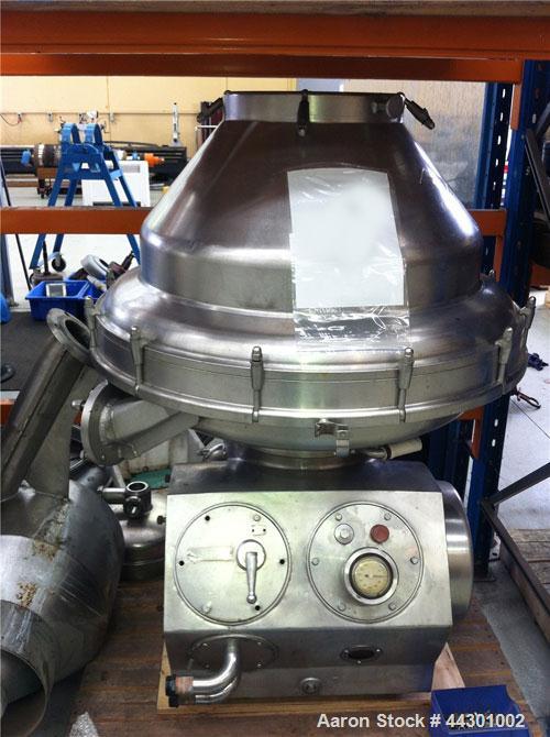 Used Alfa Laval MRPX-418-TGV-74C Desludger Disc Centrifuge