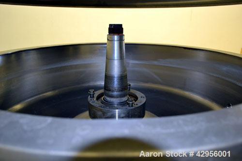 Used Alfa Laval MRPX318TGV-74C/4260-2 centrifuge. 329 Stainless steel construction on product contact areas, direct drive configuration, 30 kw drive motor, 380/3/50. Incl. sludge tank.
