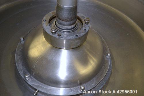 Used Alfa Laval MRPX318TGV-74C/4260-2 centrifuge. 329 Stainless steel construction on product contact areas, direct drive configuration, 30 kw drive motor, 380/3/50. Incl. sludge tank.