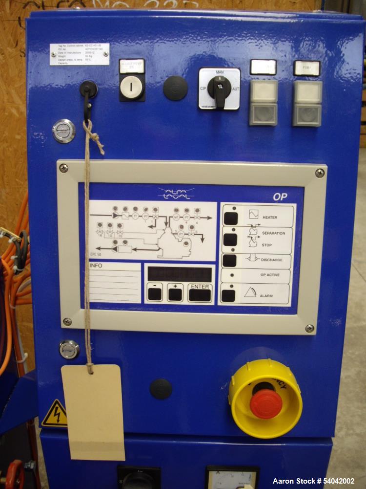Brand-New Alfa Laval PU 625 Disc Stack Centrifuge | 3000 L/hr | 12,000 RPM | Industrial Oil Purification