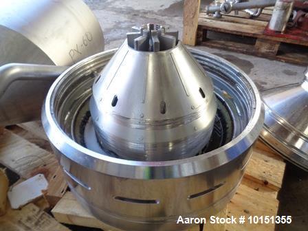 Used-Alfa Laval PX-60-VGD-140G Desludger Disc Centrifuge