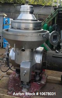 Used Alfa Laval PX-80 Refining Desludger Disc Centrifuge