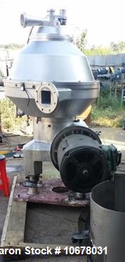 Used Alfa Laval PX-80 Refining Desludger Disc Centrifuge