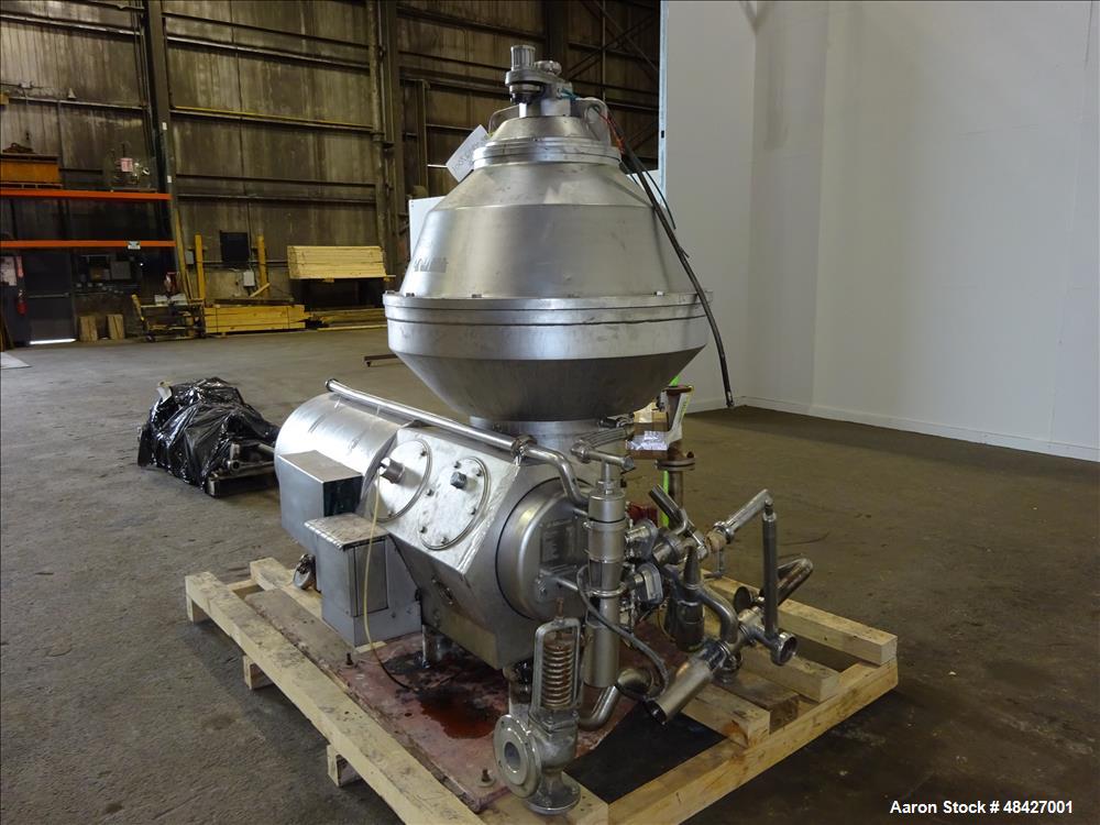 Used Alfa Laval PX-80-VGV-14CH Refining Desludger Disc Centrifuge
