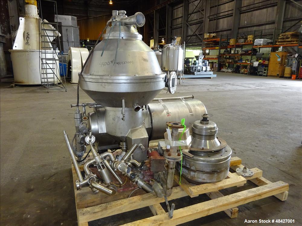 Used Alfa Laval PX-80-VGV-14CH Refining Desludger Disc Centrifuge