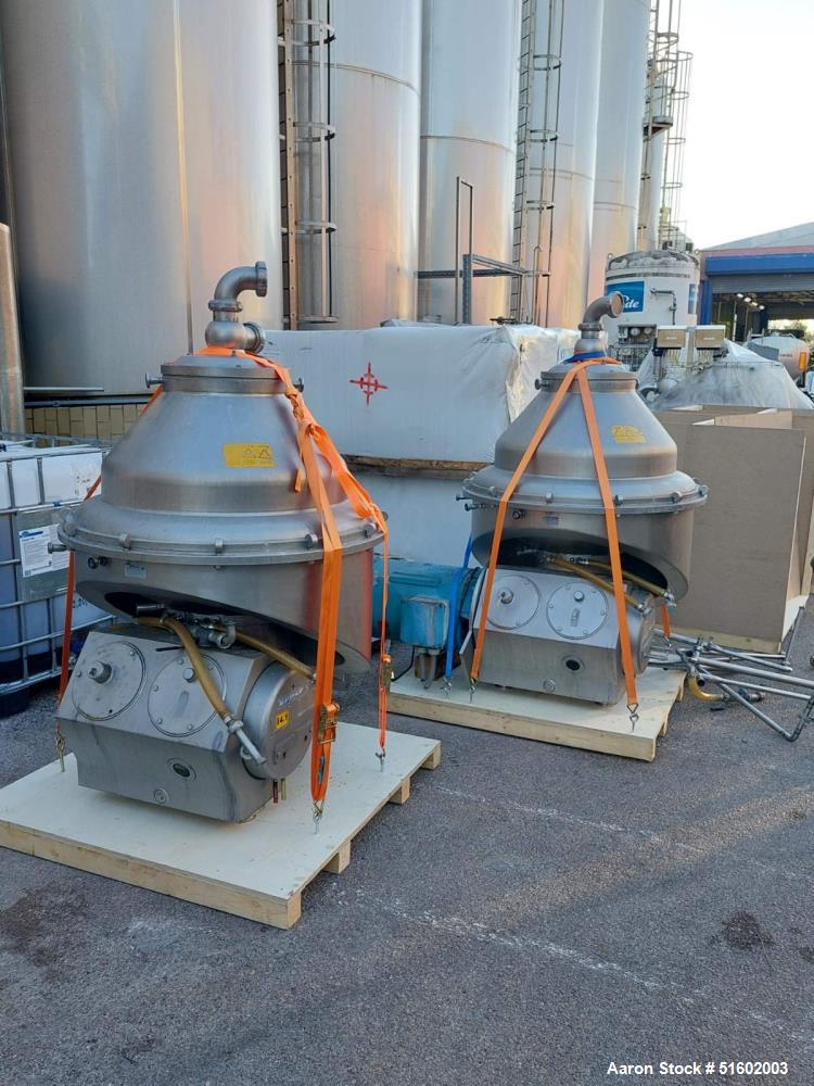 Used Alfa Laval QMRKX 517 SGV 34C 50 Desludger Disc Centrifuge