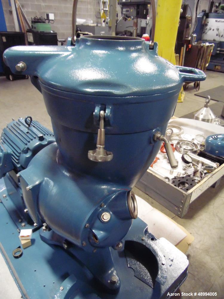 Used Alfa Laval Centrifuge, Model SMG509H-75C.