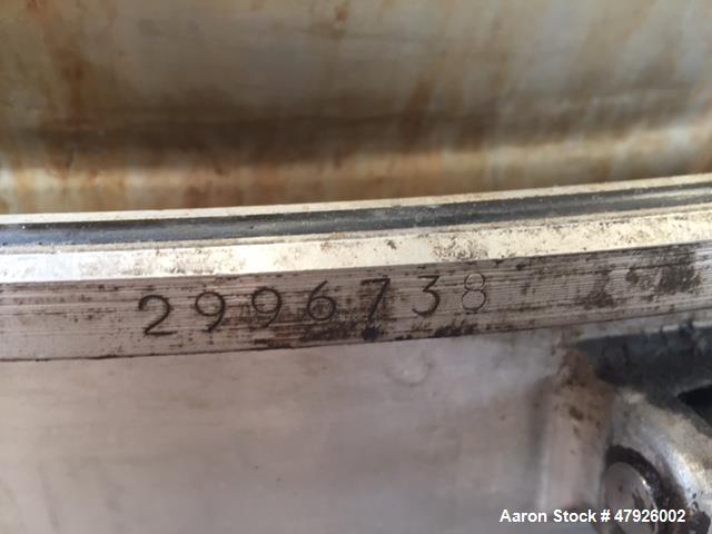 Used Alfa Laval SRPX 610-HGD-14-CGH-50 Desludger Disc Centrifuge. 316 Stainless steel construction (product contact areas), separator design liquid/liquid/solids, bottom feed design, flange drive mot...