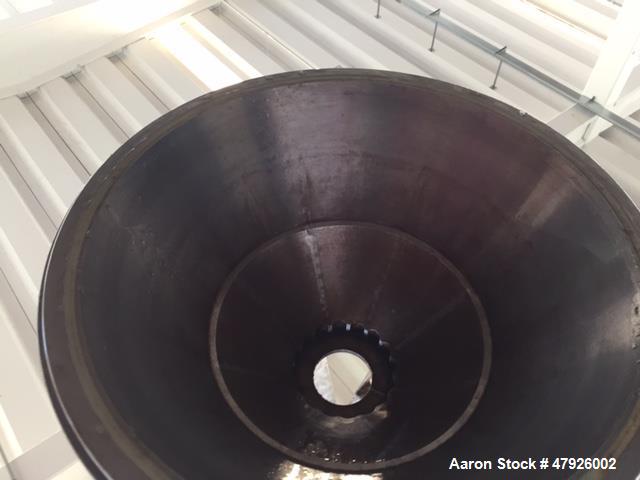 Used Alfa Laval SRPX 610-HGD-14-CGH-50 Desludger Disc Centrifuge. 316 Stainless steel construction (product contact areas), separator design liquid/liquid/solids, bottom feed design, flange drive mot...