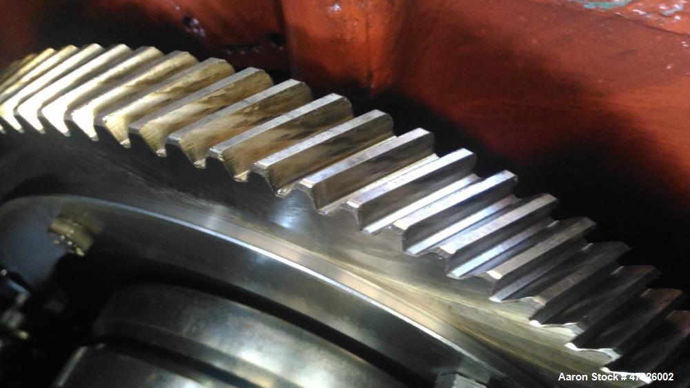 Used Alfa Laval SRPX 610-HGD-14-CGH-50 Desludger Disc Centrifuge. 316 Stainless steel construction (product contact areas), separator design liquid/liquid/solids, bottom feed design, flange drive mot...