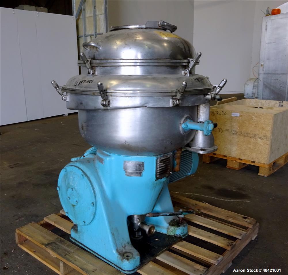 Used Alfa Laval Centrifuge Desludger Disc Centrifuge