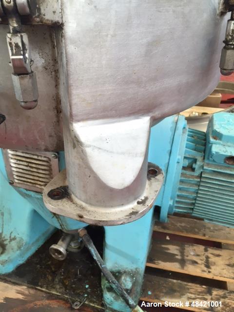 Used Alfa Laval Centrifuge Desludger Disc Centrifuge