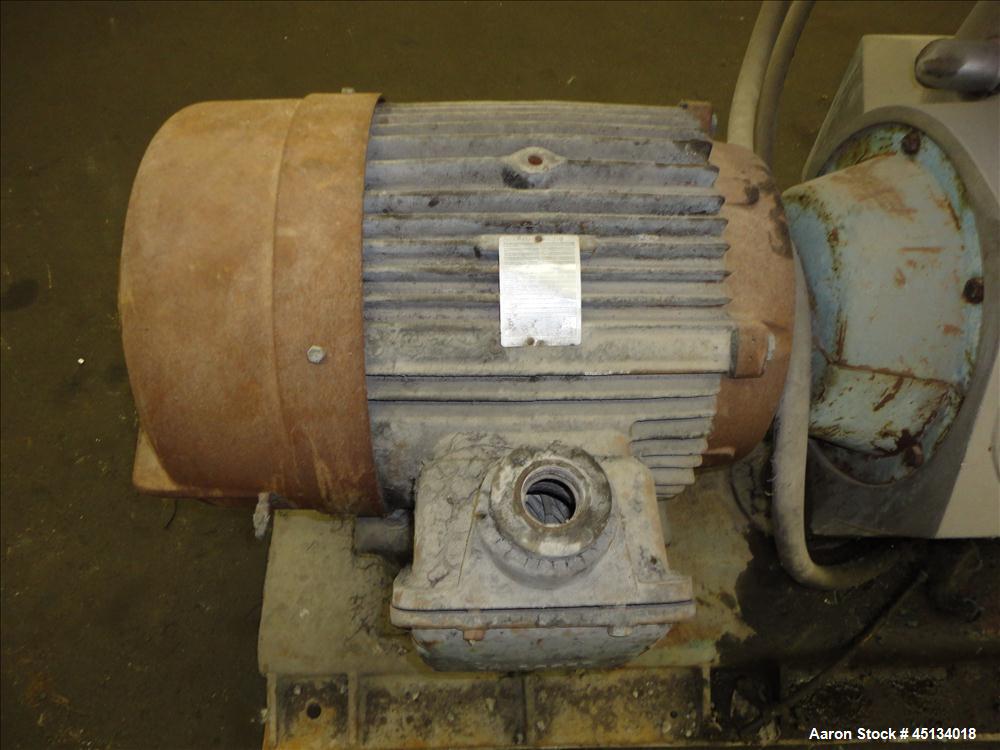 Used Stainless Steel Alfa Laval Desludger Disc Centrifuge, SRPX-317HG V-15CH-60