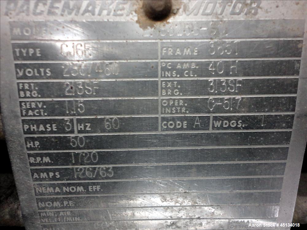 Used Stainless Steel Alfa Laval Desludger Disc Centrifuge, SRPX-317HG V-15CH-60