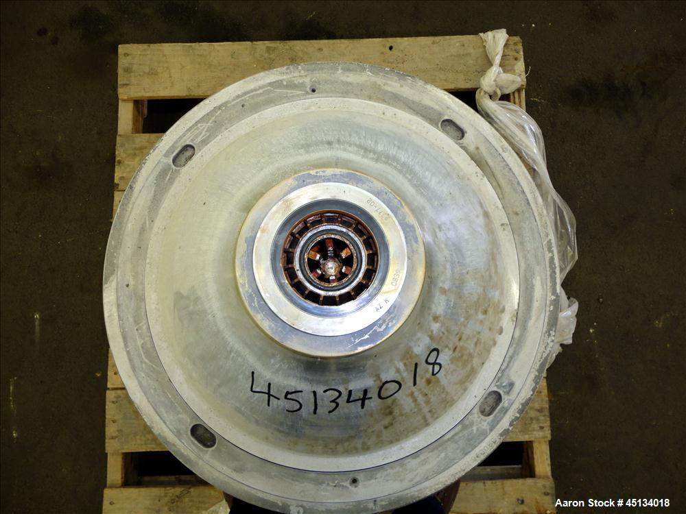 Used Stainless Steel Alfa Laval Desludger Disc Centrifuge, SRPX-317HG V-15CH-60