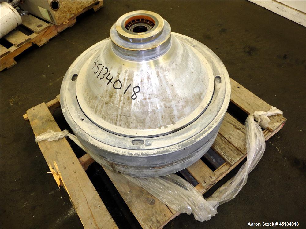 Used Stainless Steel Alfa Laval Desludger Disc Centrifuge, SRPX-317HG V-15CH-60
