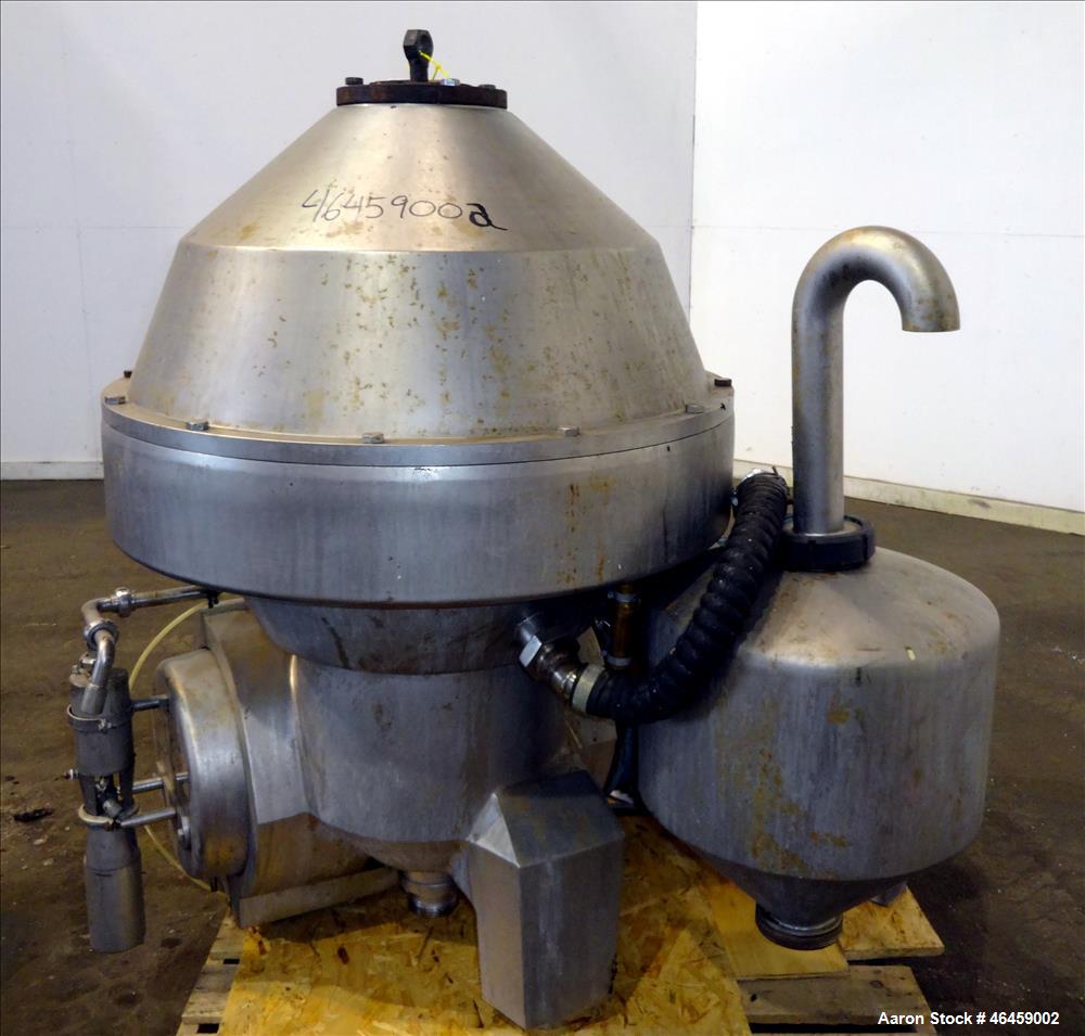 Used Alfa Laval SSRPX-614-HGV-74C-50 Desludger Disc Centrifuge
