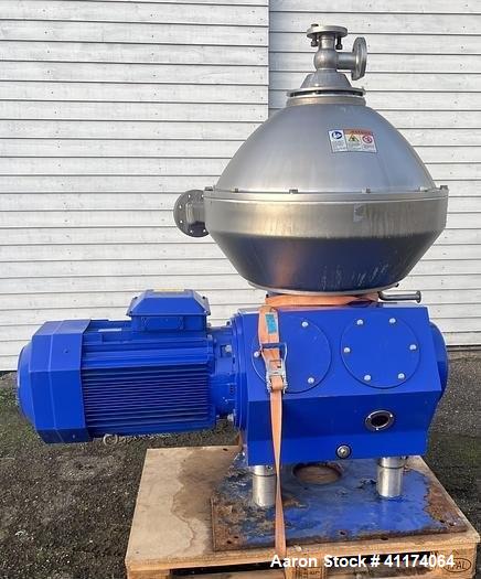 Used – Alfa Laval SWPX 810-SGV-34-CGL Desludger Disc Centrifuge – Stainless Steel, Food Grade