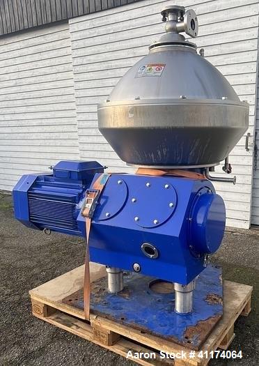 Used – Alfa Laval SWPX 810-SGV-34-CGL Desludger Disc Centrifuge – Stainless Steel, Food Grade