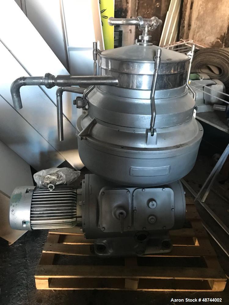 Used Alfa Laval UVPX-510 Desludger Disc Centrifuge.