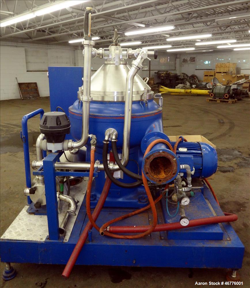 Used Alfa Laval Desludger Disc Centrifuge