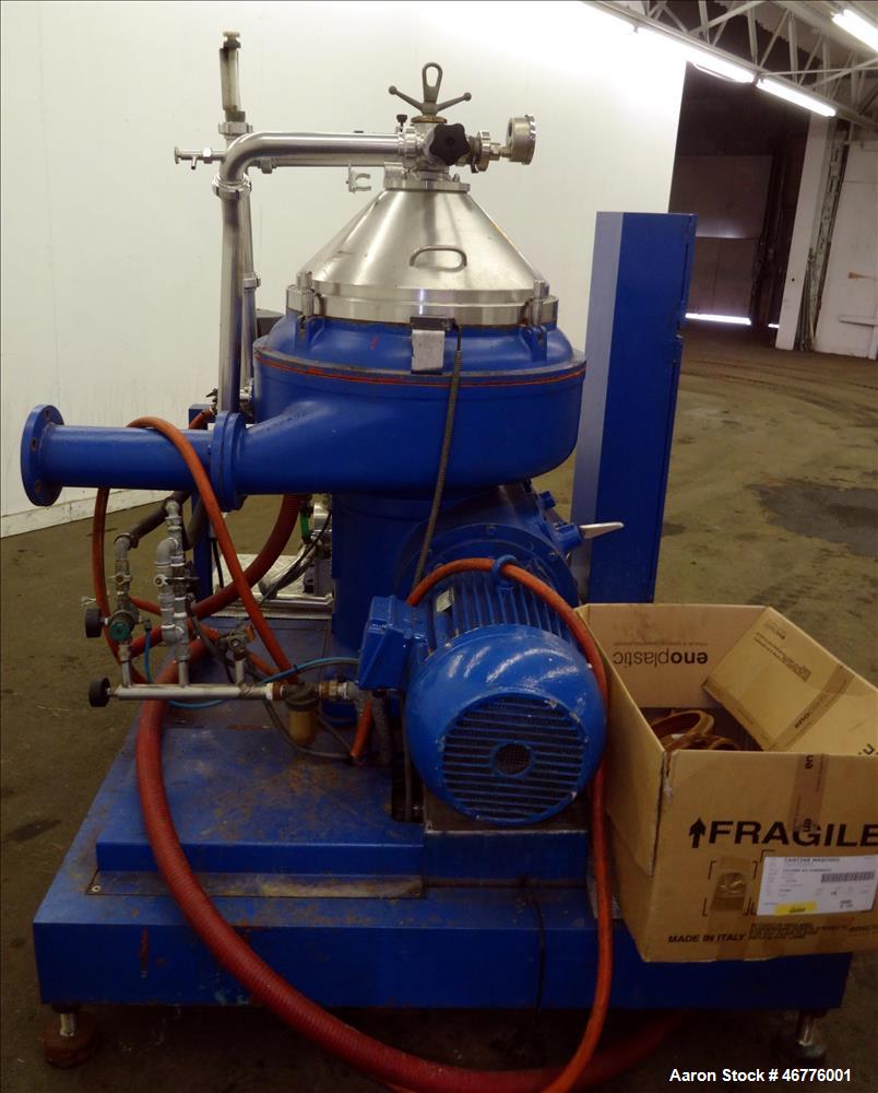 Used Alfa Laval Desludger Disc Centrifuge