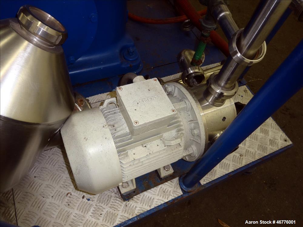 Used Alfa Laval Desludger Disc Centrifuge