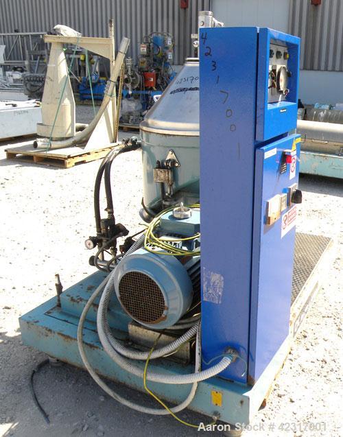 Used Alfa-Laval VNPX-407-SGT-34-50 Desludger Disc Centrifuge