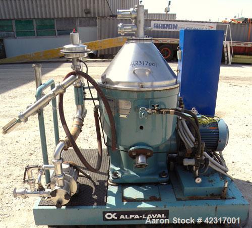 Used Alfa-Laval VNPX-407-SGT-34-50 Desludger Disc Centrifuge