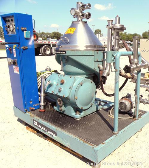 Used Alfa-Laval VNPX-407-SGT-34-50 Desludger Disc Centrifuge