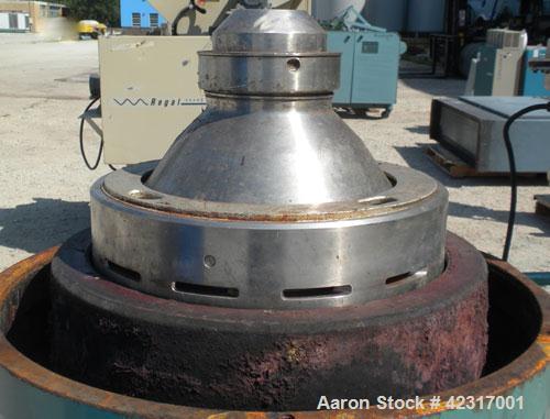 Used Alfa-Laval VNPX-407-SGT-34-50 Desludger Disc Centrifuge