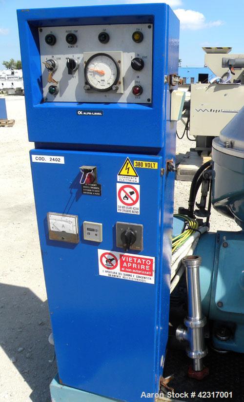 Used Alfa-Laval VNPX-407-SGT-34-50 Desludger Disc Centrifuge