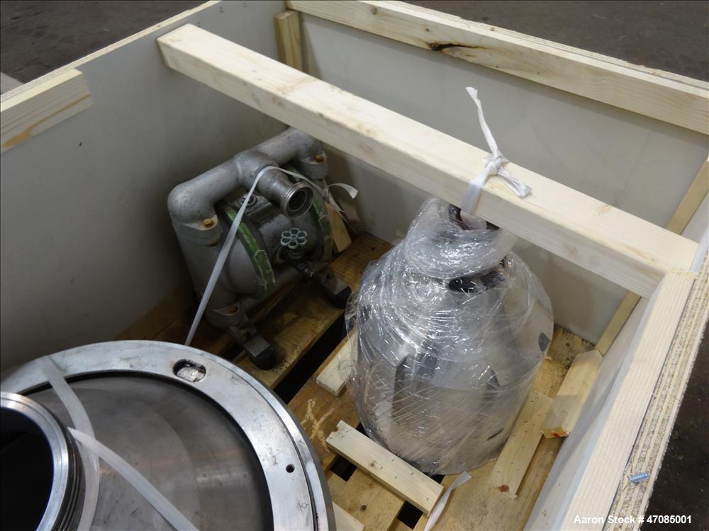 Used Alfa-Laval VNPX-413-SFD-34CCL-50 Desludger Disc Centrifuge.