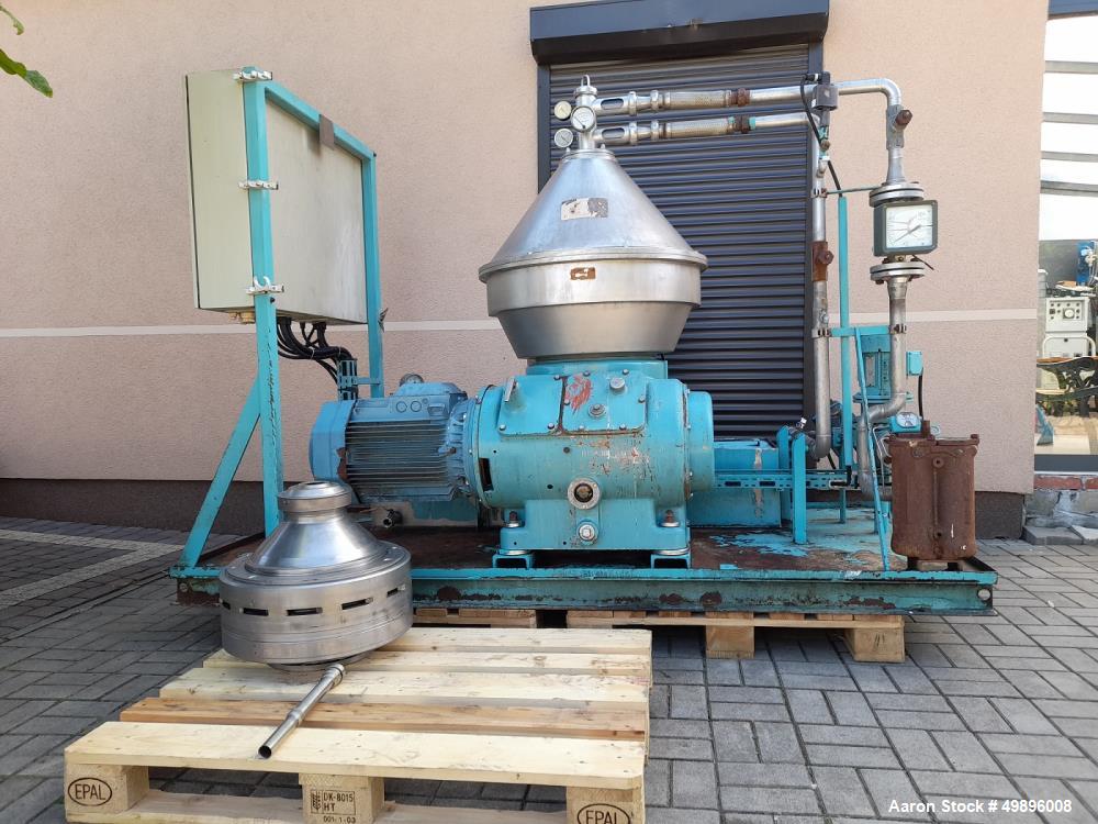 Used Alfa-Laval VNPX-510-SGD-34-G Desludger Disc Centrifuge