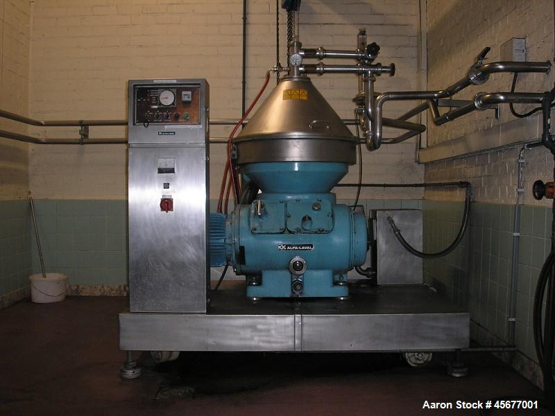 Used Alfa Laval VNPX-510SGD-34GS Desludger Disc Centrifuge