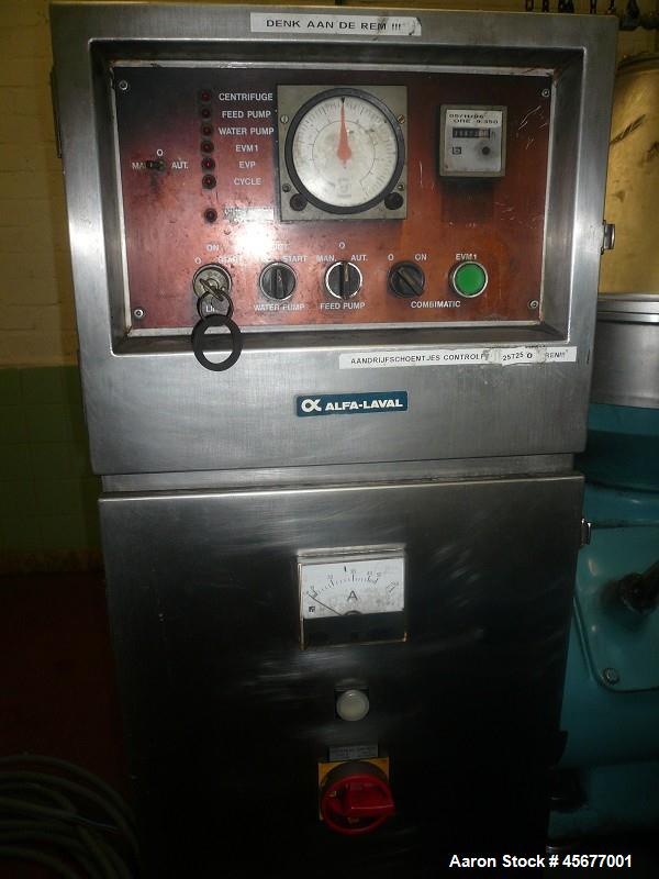 Used Alfa Laval VNPX-510SGD-34GS Desludger Disc Centrifuge