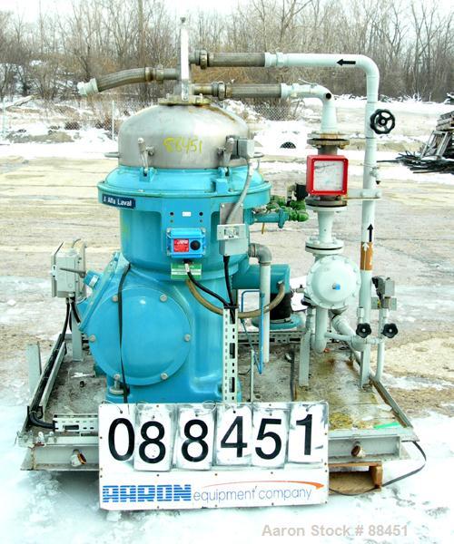 Used Alfa Laval Desludger Disc Centrifuge, Model WSPX-207-TGP-74