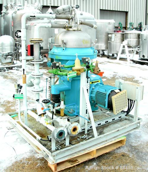 Used Alfa Laval Desludger Disc Centrifuge, Model WSPX-207-TGP-74