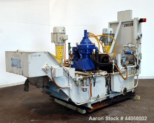Used Alfa Laval WSPX 303 TGP-71 Desludger Disc Centrifuge Skid Assembly
