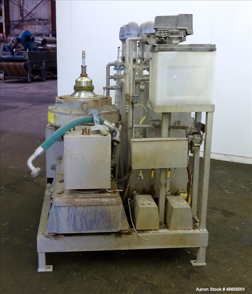 Alfa Laval WSPX Self Cleaning Coolant Disc Centrifuge