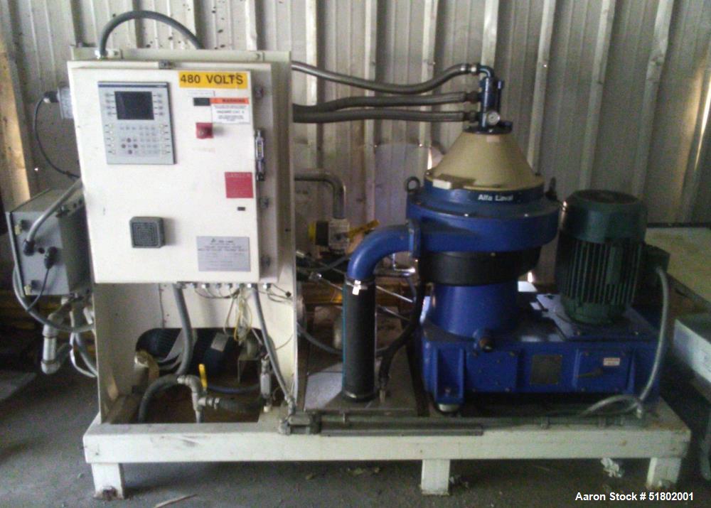 Alfa Laval WSPX 307 Self-Cleaning Disc Coolant Centrifuge