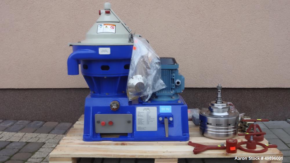 Used Alfa Laval WSPX-403 SGP-31G Desludger Disc Centrifuge.