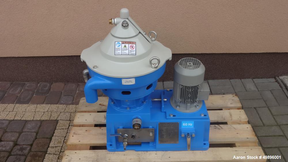 Used Alfa Laval WSPX-403 SGP-31G Desludger Disc Centrifuge.