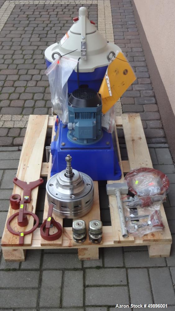 Used Alfa Laval WSPX-403 SGP-31G Desludger Disc Centrifuge.